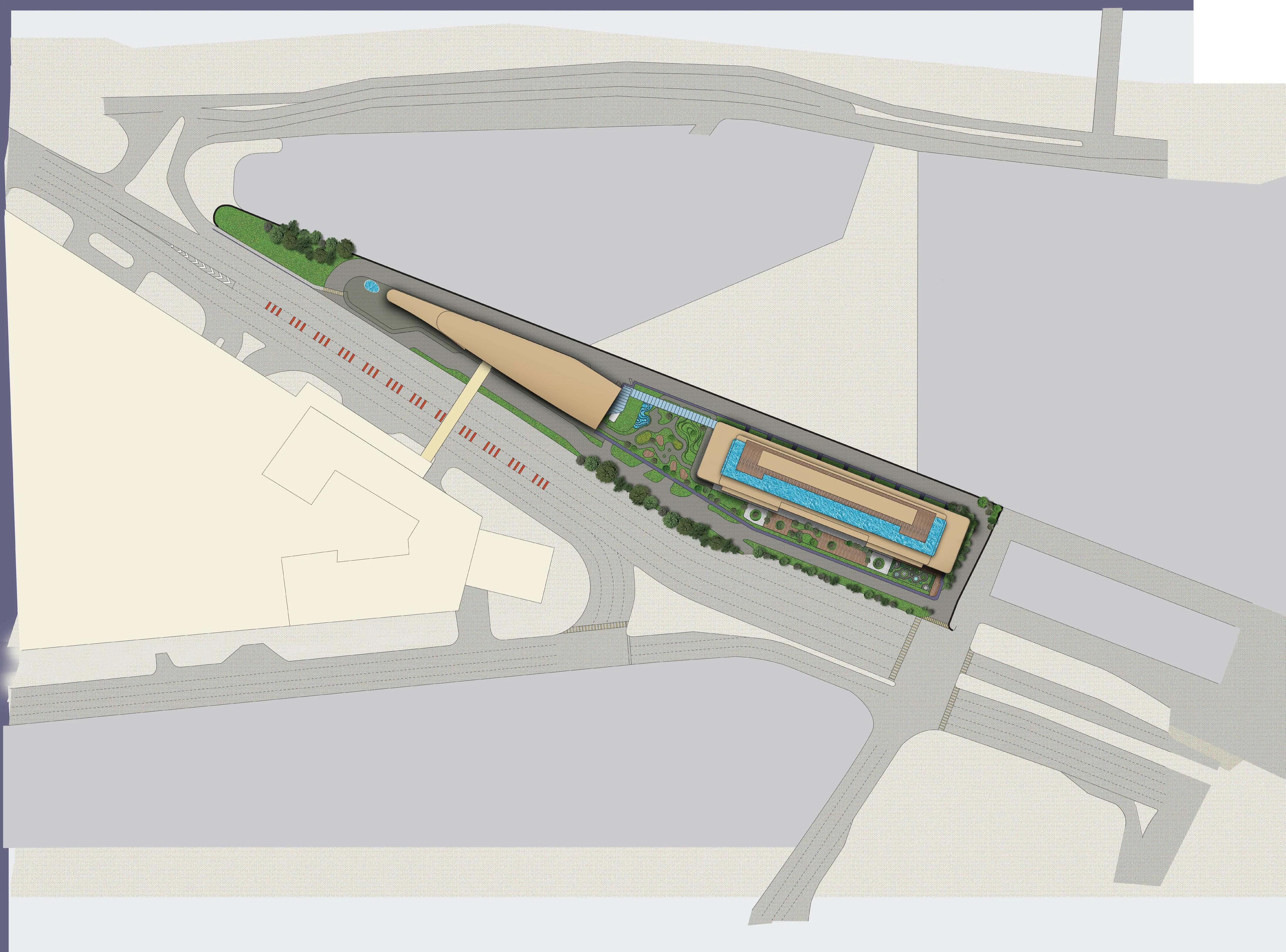 Pavilion Square overall site plan